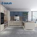 Kabinet Kabinet Kabinet Dapur Set Kitchen Kayu Biru